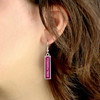 Virginia Tech Hokies Earrings- Nameplate