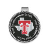 Texas Tech Raiders Visor Clip- Striped State Background