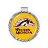 Western Michigan Broncos Visor Clip- Primary Logo