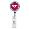 Virginia Tech Hokies Belt Clip Badge Reel- Rope Edge