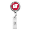 Wisconsin Badgers Belt Clip Badge Reel- Rope Edge