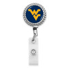 West Virginia Mountaineers Belt Clip Badge Reel- Rope Edge