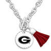 Georgia Bulldogs Bracelet- Fringe Benefits