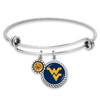 West Virginia Mountaineers Bracelet- Olivia