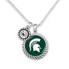 Michigan State Spartans Necklace- Olivia