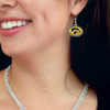 Iowa Hawkeyes Earrings- Game Day Glitter