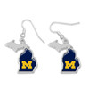 Michigan Wolverines Earrings- State of Mine