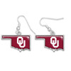 Oklahoma Sooners Earrings- State of Mine