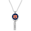 Auburn Tigers Car Charm- Rear View Mirror Logo with Trifecta Bar/Nameplate