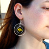 Iowa Hawkeyes Earrings- Lindy