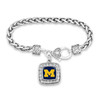 Michigan Wolverines Bracelet- Kassi