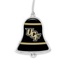 Central Florida Knights Christmas Ornament- Bell with Team Logo Stripes