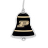 Purdue Boilermakers Christmas Ornament- Bell with Team Logo Stripes