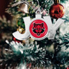Arkansas State Red Wolves Christmas Ornament- Joy with Team Logo
