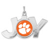 Clemson Tigers Christmas Ornament- Joy with Team Logo