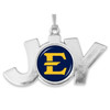 East Tennessee State Buccaneers Christmas Ornament- Joy with Team Logo