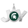 Michigan State Spartans Christmas Ornament- Joy with Team Logo
