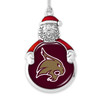 Texas State Bobcats Christmas Ornament- Santa with Team Logo