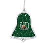 Ohio Bobcats Christmas Ornament- Bell with Team Logo and Stars