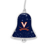Virginia Cavaliers Christmas Ornament- Bell with Team Logo and Stars