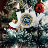 Georgia Tech Yellow Jackets Christmas Ornament- Joy with Circle Team Logo