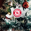 Houston Cougars Christmas Ornament- Joy with Circle Team Logo