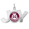 Mississippi State Bulldogs Christmas Ornament- Joy with Circle Team Logo