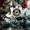 Purdue Boilermakers Christmas Ornament- Joy with Circle Team Logo