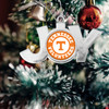 Tennessee Volunteers Christmas Ornament- Joy with Circle Team Logo