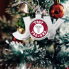 Troy Trojans Christmas Ornament- Joy with Circle Team Logo