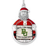 Baylor Bears Christmas Ornament- Santa,... Its Football Season