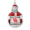 Houston Cougars Christmas Ornament- Santa,... Its Football Season