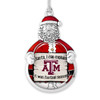 Texas A&M Aggies Christmas Ornament- Santa,... Its Football Season