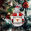 Texas Longhorns Christmas Ornament- Santa,... Its Football Season
