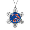 Boise State Broncos Christmas Ornament- Snowflake
