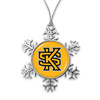 Kennesaw State Owls Christmas Ornament- Snowflake