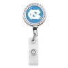 North Carolina Tar Heels Belt Clip Badge Reel- Crystal