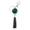 Northeastern State Riverhawks Key Chain- Tassel