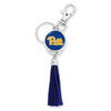 Pittsburgh Panthers Key Chain- Tassel