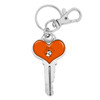 Oklahoma State Cowboys Key Chain- Heart
