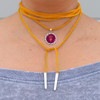 Arizona State Sun Devils Necklace- Team Color Suede Wrap Choker/ Necklace