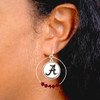 Alabama Crimson Tide Earrings- Chloe