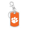 Clemson Tigers Key Chain- Dog Tag