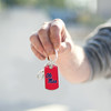 Ole Miss Rebels Key Chain- Dog Tag