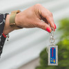 Kansas Jayhawks Key Chain- Script Logo