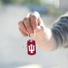 Indiana Hoosiers Key Chain- Dog Tag