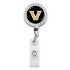 Vanderbilt Commodores Belt Clip Badge Reel- Crystal