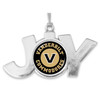 Vanderbilt Commodores Christmas Ornament- Joy with Circle Team Logo