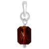 Charming Choices- Charm- Square Stone / Brown