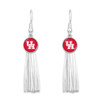 Houston Cougars Earrings-  Harper